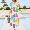 thumbnail image 3 of Easter peeps! Long Sleeved Shirt Dress Dress women Female dress dresses with long sleeves, 3 of 6