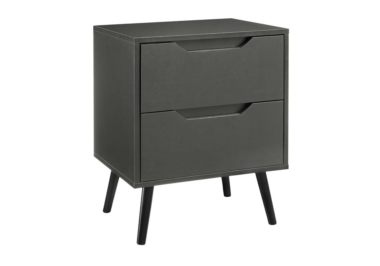 Monarch Specialties Accent Table, Side Table, End, Storage Drawer, Nightstand, Bedroom, Living Room, White Laminate, Modern, Contemporary