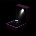 thumbnail image 4 of TOPINCN Ring Case,4 Colors Fashionable LED Lighted Ring Storage Box Jewelry Display Case Gift, Ring Storage Case, 4 of 8