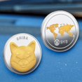 thumbnail image 3 of Monedas de colección bañadas en hierro, souvenirs para coleccionistas Oro plata, 3 of 9