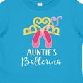 thumbnail image 4 of Inktastic Ballet Dancer Auntie Ballerina Shoes Girl Girls Toddler T-Shirt, 4 of 5