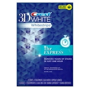 3D White Whitestrips 1 Hour Express - Teeth Whitening Kit 4 Treatments