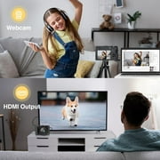 4K Digital Camera 64MP for Photography Autofocus Dual Lens Vlogging Camera for YouTube 32GB SD Card