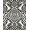 Black, Pattern 3, variant on ODIKA 4' x 6' Machine Washable Non-Slip Area Rug, Geometric Chevron High Traffic Rug, Brown, 528039
