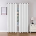 thumbnail image 1 of Cortinas Joydeco con aislamiento térmico, 2 paneles, 213 x 213 cm, color blanco, 1 of 6