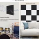 thumbnail image 4 of 1/2/4 piezas Tablero de mensajes de fieltro de nueve cuadrículas Decoración de oficina Tablón de anuncios Bloc de notas Tablero de exhibición de fotos para el hogar Decoración de pared, 4 of 5