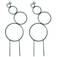 thumbnail image 1 of 2Pcs Climbing Frame Metal Turtle Planter Bracket Easy Install Garden Climbing Frame for Beautiful Healthy Plants Black One Size, 1 of 12