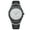 Black Shell and White Surface, variant on New stylish business men's watch with three-dimensional embossed leaves, waterproof quartz movement, men's wristwatch, fashionable and trendy
