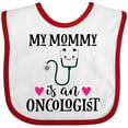 thumbnail image 3 of Inktastic Oncologist Mommy Girls Baby Bib, 3 of 4