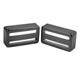 thumbnail image 3 of Guitar Pickup Shell, 2Pcs  Heat Dissipation Electric Guitar Pickup Cover Durable  for Instrument Black,Silver,Gold, 3 of 7
