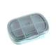 thumbnail image 2 of Caja portátil para medicamentos, segura, impermeable, organizador de medicamentos de viaje, compacta, resistente al agua, ideal para viajes, caja de medicamentos portátil, de metal,, 2 of 9