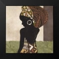 thumbnail image 2 of Greene, Taylor 12x12 Black Modern Framed Museum Art Print Titled - REGALITY II, 2 of 5