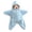 Light Blue, variant on Ruyang Baby Flannel Hooded Crawling Suit Full Zip Starfish Newborn Romper Infant Footie Jumpsuit Winter Warm Outfits