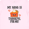 thumbnail image 4 of Inktastic Thanksgiving Nana Thankful for Me Boys or Girls Baby T-Shirt, 4 of 5