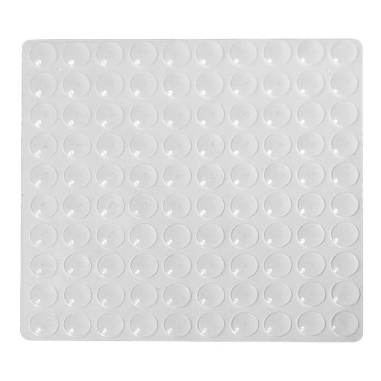 100 Pcs Transparent Sticky Notes ,Cute Round Corner Square