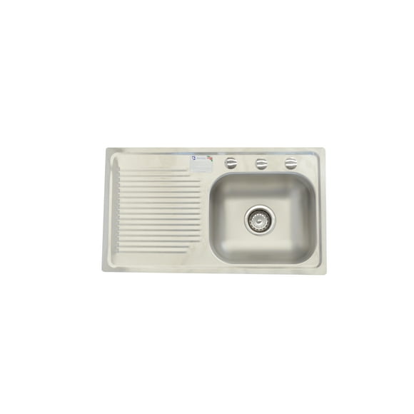 Fregadero Cocina Empotrar 1 Tina 76x44x14 M401 Izq EB Tecnica linea Mark