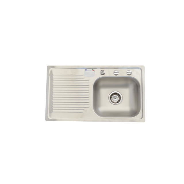 Fregadero Cocina Empotrar 1 Tina 76x44x14 M401 Izq EB Tecnica linea Mark