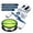 A:Centron Lite-White-Right-7.1:1, variant on KastKing Centron Lite Baitcasting Reel with Premium Monofilament Fishing Line – Lightweight 7.6oz, 15.4LB Drag, 5+1 Bearings, Low Memory Line