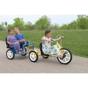 Chipmunk Coach Deluxe Pull-Behind Trailer for ATV, Garden Tractor, with Rear Hitch, Amish-Made