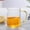 Yellow, variant on Specollect 1 Pcs Heat-Resistant Glass Mug for Coffee and Tea, Durable Clear Drinking Cup, Microwave and Stovetop Safe, Handmade Beverage Cup