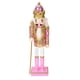 thumbnail image 2 of Figuras de Cascanueces de Navidad BLESIY de Madera 30 cm Rosa, 2 of 8