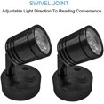 thumbnail image 4 of 12v Led Motorhome Lights Wall Spot Reading Light Car Caravan Boat Interior Light Motorhome Lamp with Switch Cool White, 4 of 5