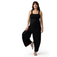 thumbnail image 4 of Ingrid & Isabel For Every Belly Maternity Smocked Jumpsuit, Size S-XXL, 4 of 11