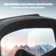 thumbnail image 4 of Anti-Fog Paintball Tactical Mask - Detachable Adjustable Full Face Mask with Goggles for Ski & Motorcycle Riding Protection(LR  Black-framed colorful lenses 1 PCS), 4 of 9