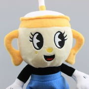 uiuoutoy Cuphead Game Toy Ms. Chalice Plush Doll Stuffed Toy 9'' Figure