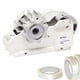 thumbnail image 2 of Dispensador de cinta portátil multiusos premium práctico rollos múltiples de cinta de corte térmico Blanco, 2 of 7