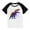 Black, variant on Girls Raglan Graphic Tees Baseball Summer Cute Short Sleeve T-Shirts Loose Fit Round Neck Casual Going Out Tops Blue， 5 Years