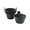 d, variant on Flexible Plastic Tub with Handles Multipurpose Round Storage Container Large Capacity Utility Basket for Indoor Outdoor Use