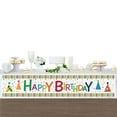thumbnail image 3 of Big Dot of Happiness Cheerful Happy Birthday - Colorful Happy Birthday Decorations Party Banner, 3 of 7
