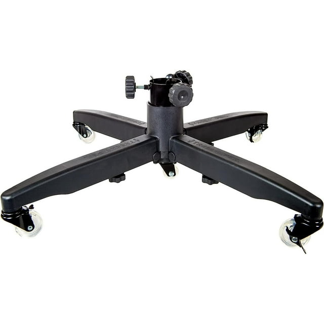 [Universal Rolling Christmas Tree Stand] Adjustable to Fit Fake Trees