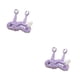 thumbnail image 1 of Minnieouse Diadema de felpa elástica y fácil de usar, ojos de caracol, orejas, práctica y conveniente, adorable, resistente púrpura 2Conjunto, 1 of 6