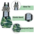 thumbnail image 4 of 3pcs Premium Reusable Pet Duck & Chicken Diapers, Waterproof Poultry Diaper Wraps With Bow Tie,pet Banmo, 4 of 5