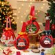 thumbnail image 1 of Bolsa de Regalo con Cordón Ajustable con Diseño de Manzanas Navideñas | Bolsa de Tela para Dulces | Multicolor | 13×23Cm | 1 Unidad, 1 of 6