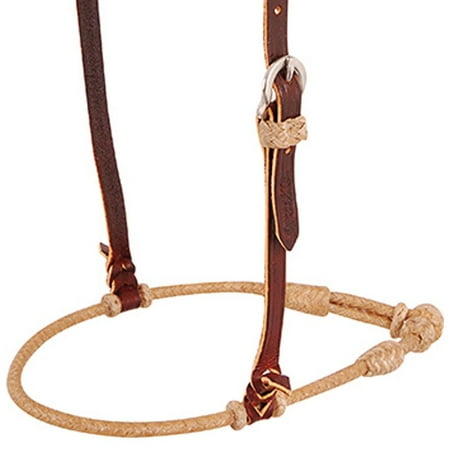 Nylon Cavesson - Martin Saddlery Rawhide Braided Cavesson