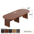 thumbnail image 2 of GOF 10FT Conference Table - Dark Cherry, 2 of 3