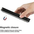 thumbnail image 2 of Zouzt Premium Pu Cuir Étui Portefeuille Compatible iPhone 12 Mini 5,4 Pouces, Flip Étui Portefeuille avec Fermeture Magnétique / Pied de Lit, 2 of 5