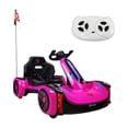 thumbnail image 1 of Montable Eléctrico The Baby Shop - go kart electrico, control remoto, 12v, luz, sonido, bluetooth Rosa -, 1 of 8