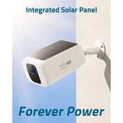 Eufy SoloCam S230 Solar Security Camera S40, 4K UHD, 4-Cam Kit, White, 4-Pack