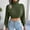 Army Green, variant on Babysbule Women's Fashion Sweater Fashion Women‘s Turtleneck Sweater Solid Knitted Casual Fashion Long Sleeve Tops Blouse