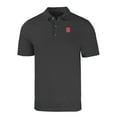 thumbnail image 2 of Men's Cutter & Buck Heather Black NC State Wolfpack Big & Tall Forge Eco Stretch Recycled Polo, 2 of 3