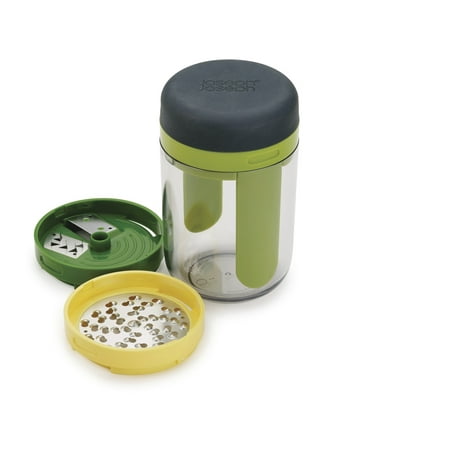 Joseph Joseph 20105 Spiro Vegetable Spiral Slicer Handheld 3 Blade Veggie Pasta Noodle Spaghetti Grater, One size, Green