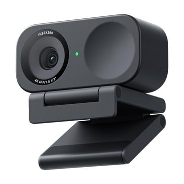 Insta360 Link 2C - 4K Webcam for PC/Mac, 1/2" Sensor, Auto Framing, HDR, AI Noise-Canceling Mic, Gesture Control for Streaming, Video Calls, Gaming, Works with Zoom, Teams, Twitch & More