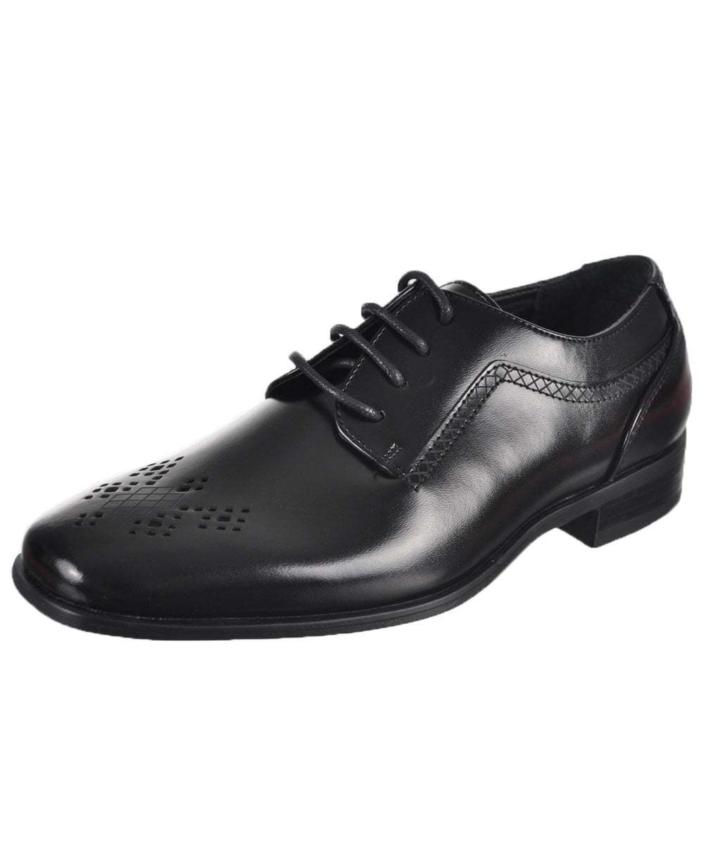 walmart black dress shoes