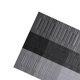 thumbnail image 2 of Juego de 10 manteles individuales impermeables de PVC, de plástico, para cuencos, posavasos, manteles aislantes Gris, 2 of 7