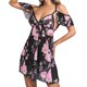 thumbnail image 1 of Gibobby Pijamas mujer calientitas de encaje para mujer, lencería Sexy, conjunto de dos piezas, vestido de dormir, 1 camisón + 1 Tanga para mujer(Negro,M), 1 of 5