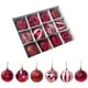 thumbnail image 2 of 12 bolas navideñas de plástico doradas y plateadas de 5,5 cm para colgar en el árbol de Navidad de interior, decoración para el hogar, 2 of 4